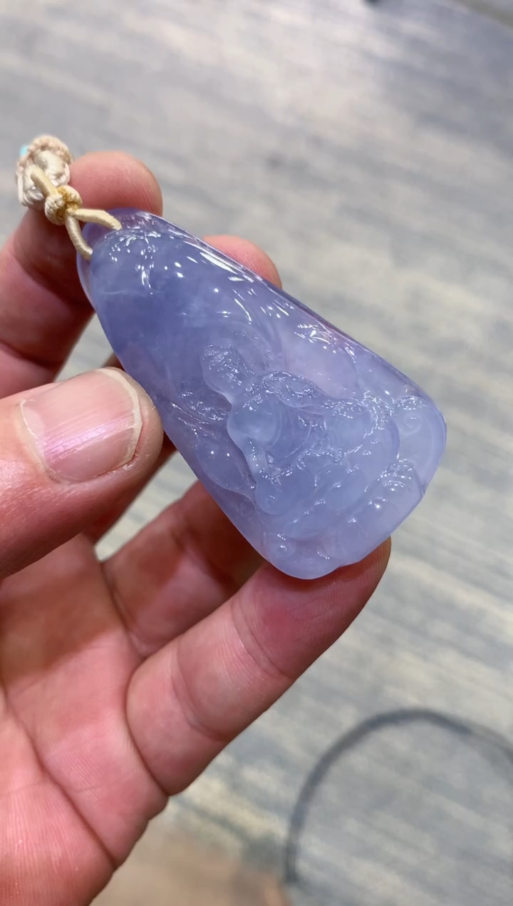 颈饰未镶嵌翡翠天然A货翡翠