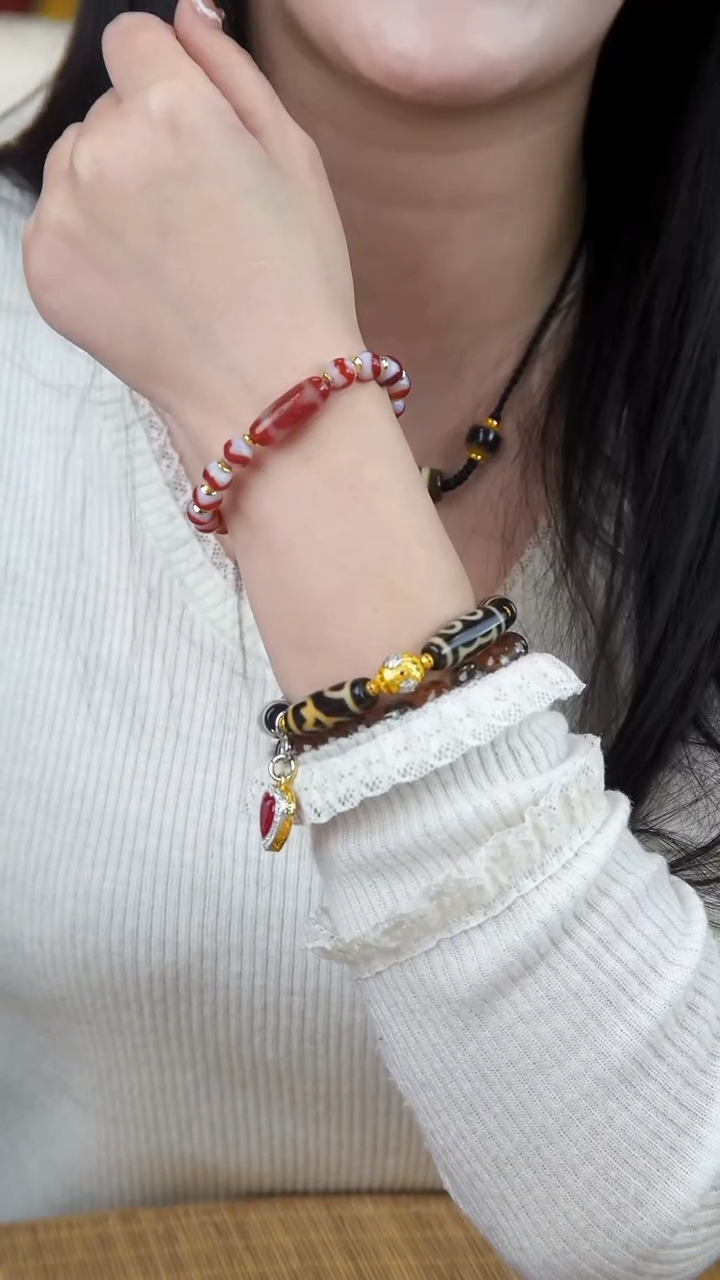 【闪购商品】玛瑙/玉髓颈饰未镶嵌南宫北苑—福气炸宝珠玛瑙