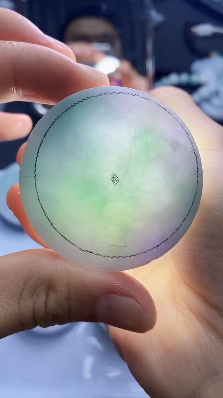 裸石翡翠天然缅甸A货【海】07