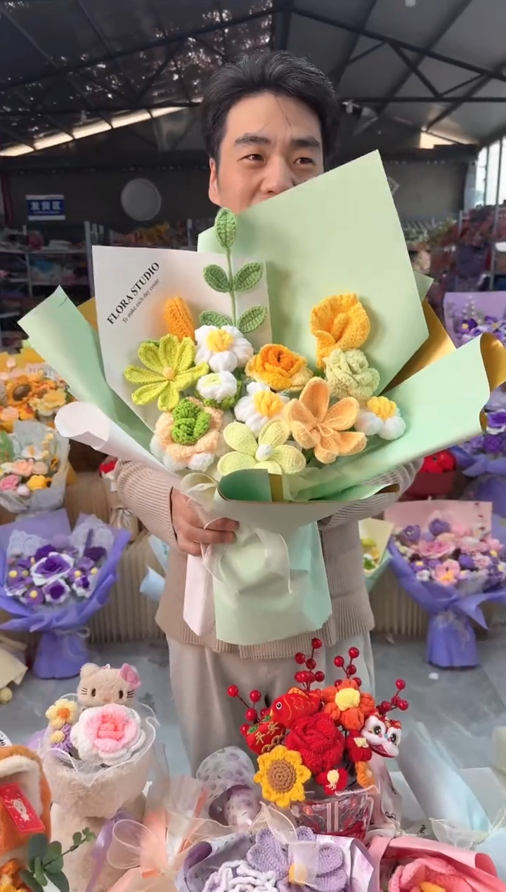 非遗手工花束孤品清仓!!!!!