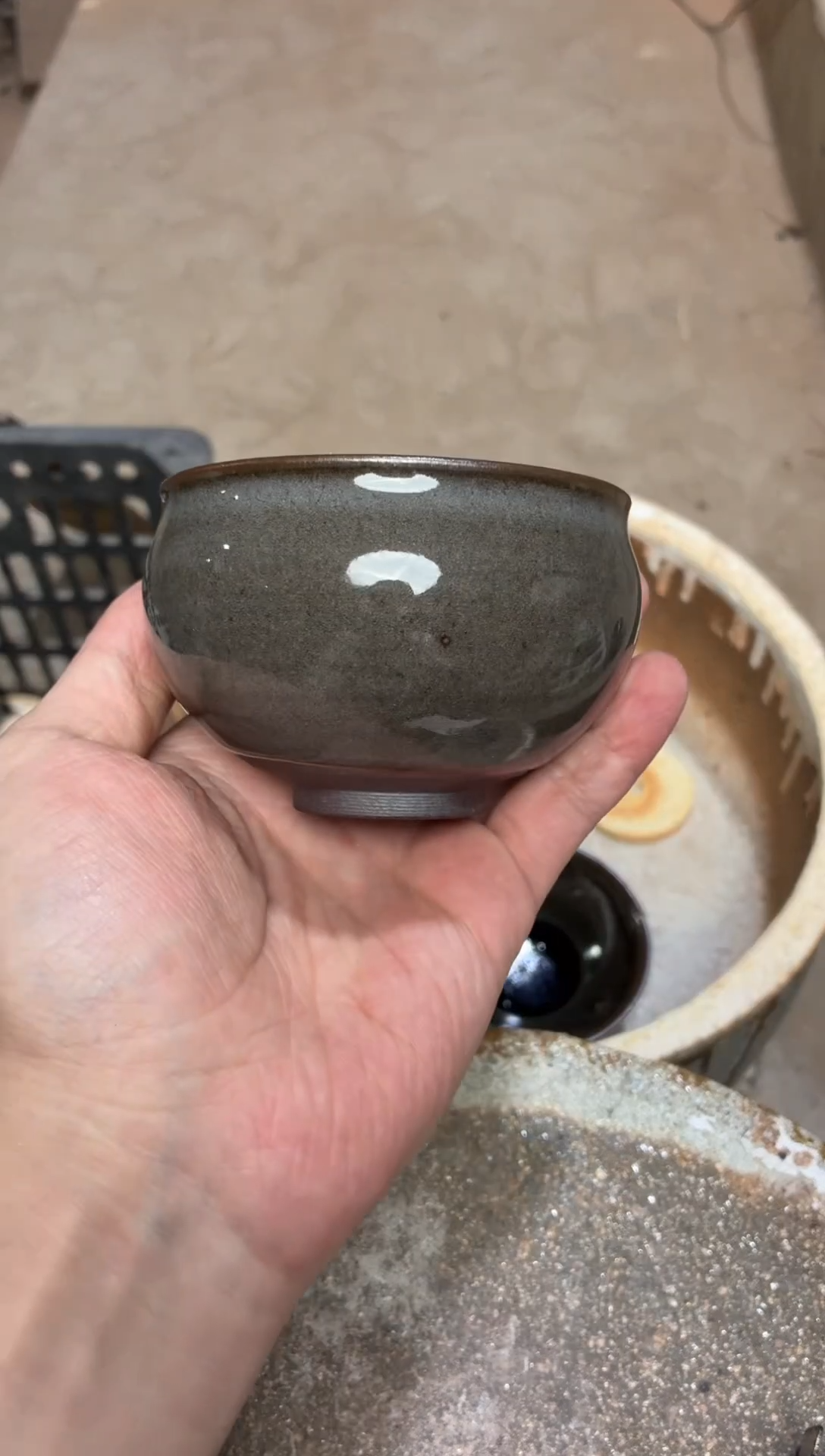 茶盏真柴烧建盏换点柴火