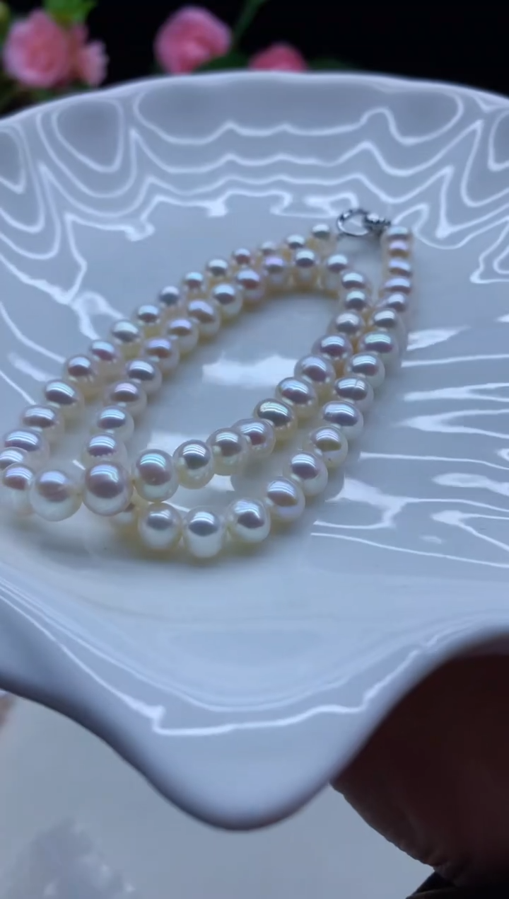 【闪购商品】淡水珍珠颈饰未镶嵌淡水珍珠项链