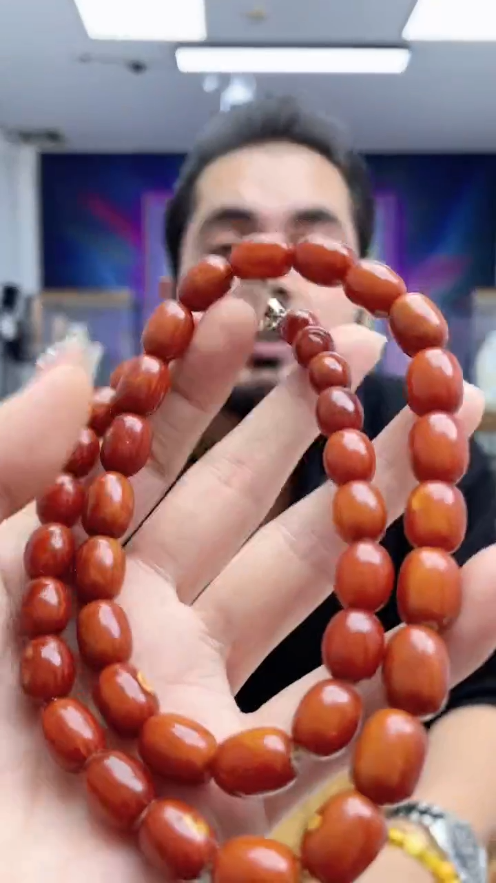 【闪购商品】琥珀颈饰未镶嵌（多样性发其一）