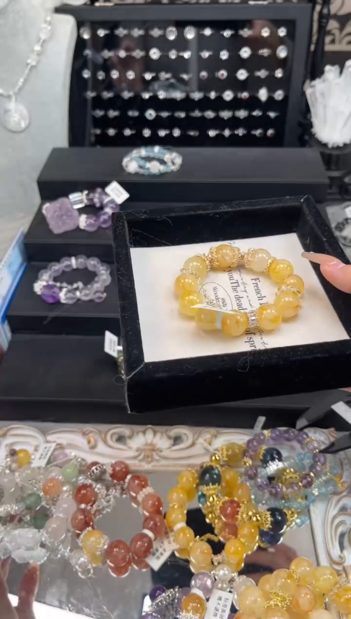 【闪购商品】水晶手链未镶嵌天然水晶 多样性发货