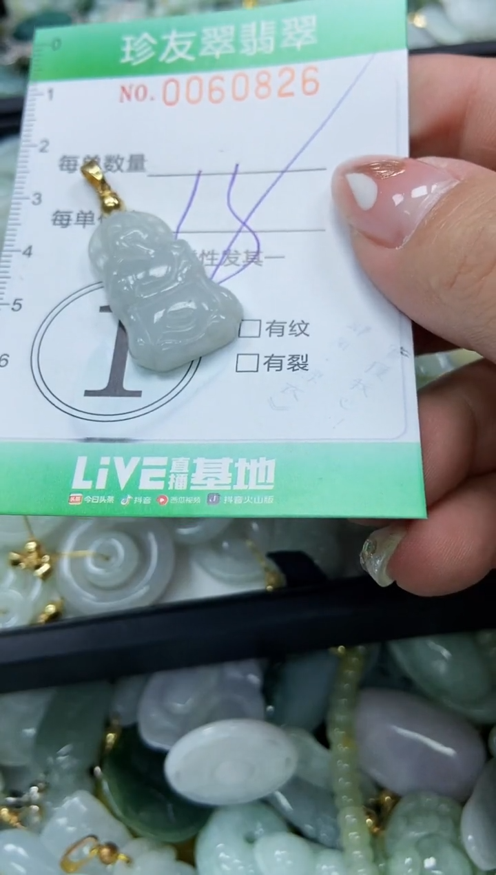 【闪购商品】翡翠颈饰未镶嵌闪购0060826