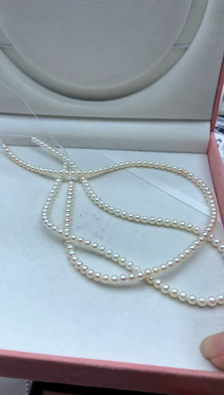 淡水珍珠银S925镶嵌颈饰多样性发其一