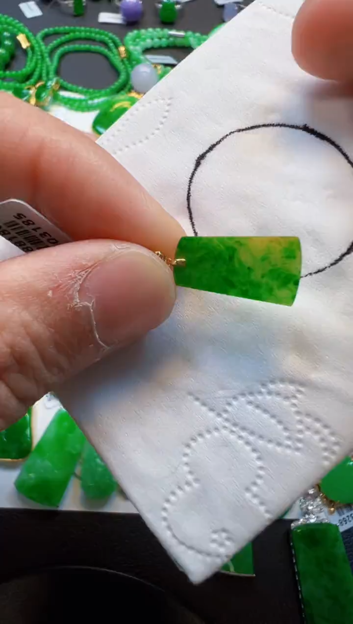 【闪购商品】定制翡翠18K金镶嵌280元