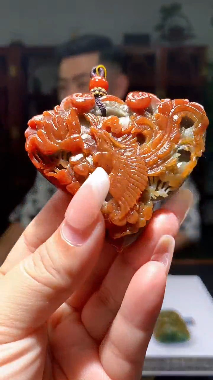 【闪购商品】定制翡翠未镶嵌1015xx-毛货挂件23