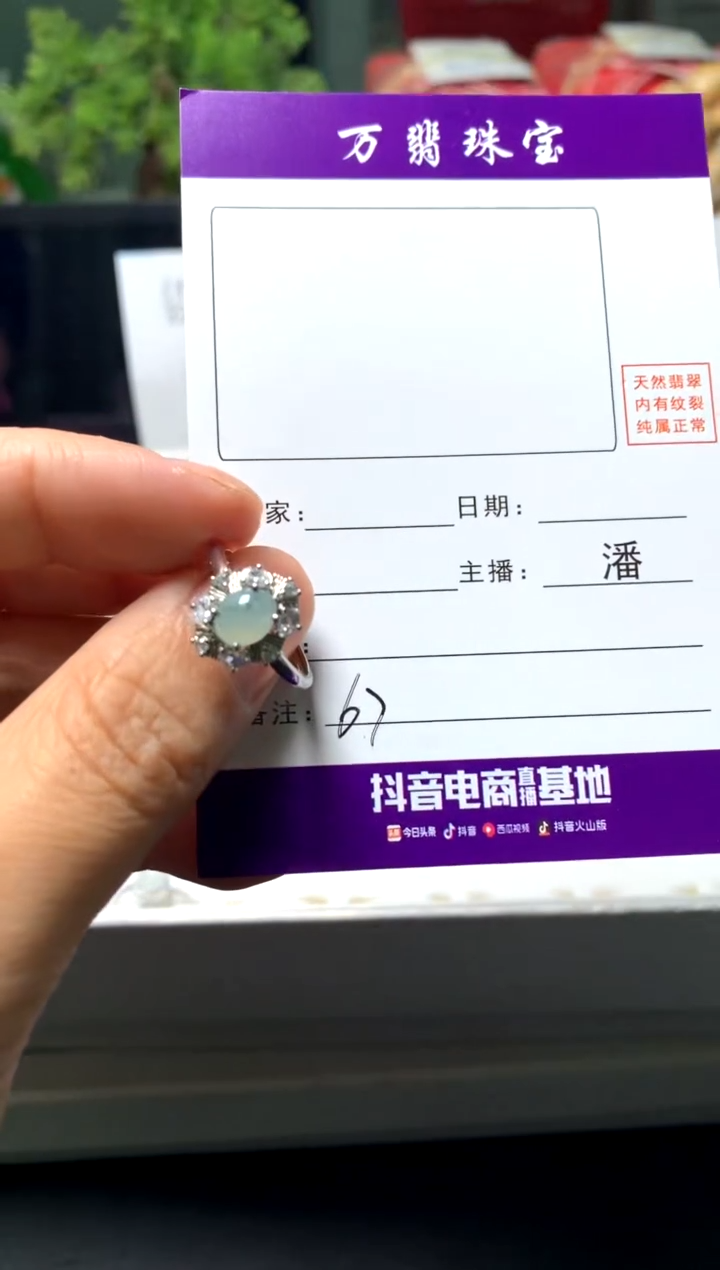 【闪购商品】翡翠戒指合金01/15潘0067