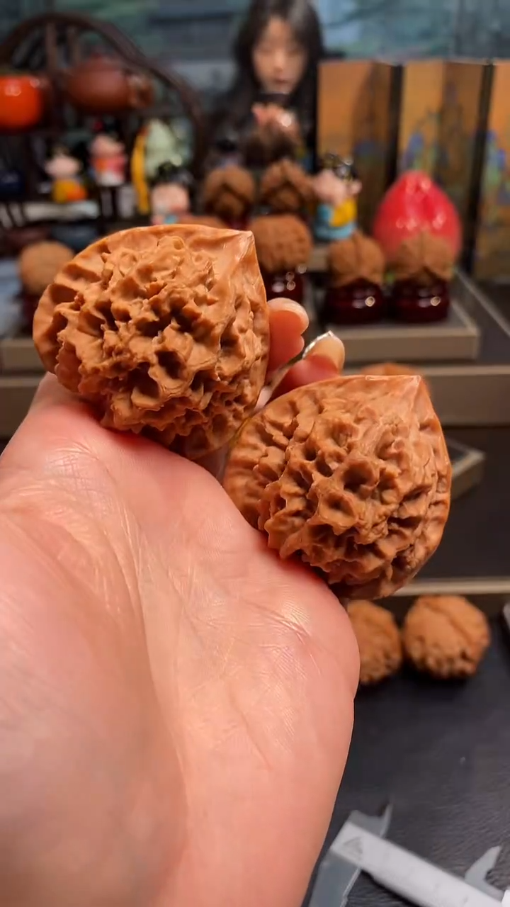 【闪购商品】文玩核桃把件A292帝王47