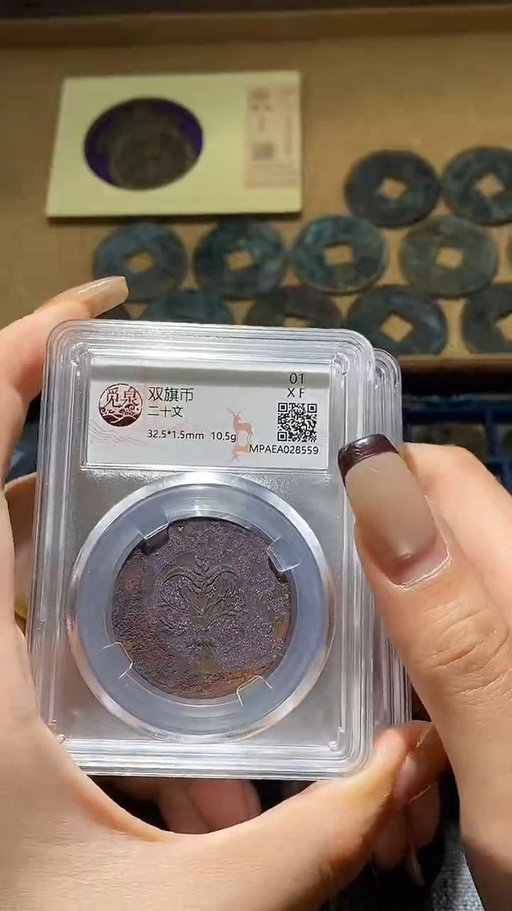 铁17评级币1枚  择优发货     