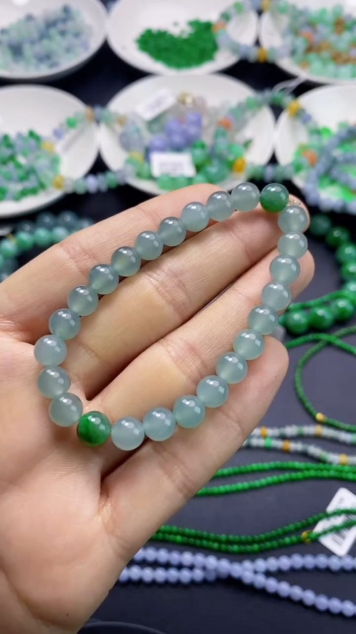 【闪购商品】翡翠散珠卡7加晴底