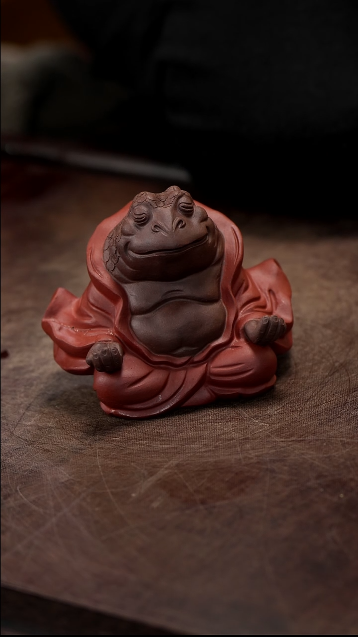 紫砂茶宠紫砂拿得起
