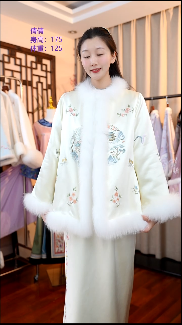 刺绣桑蚕丝非遗苏绣服饰