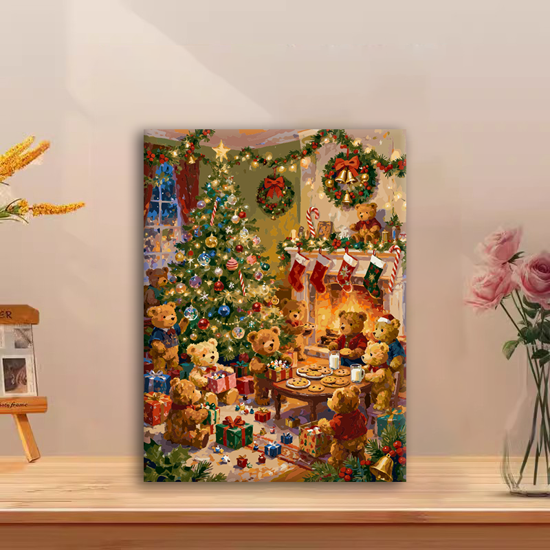 （多色系高还原VIII）diy数字油画手绘填色手工礼物丙烯客厅装饰画