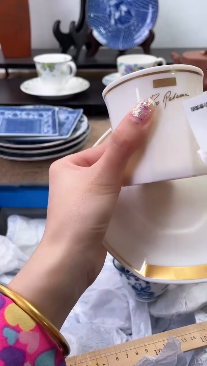 【闪购商品】瓷片470海外中古回流瓷器 默认瑕疵慎拍