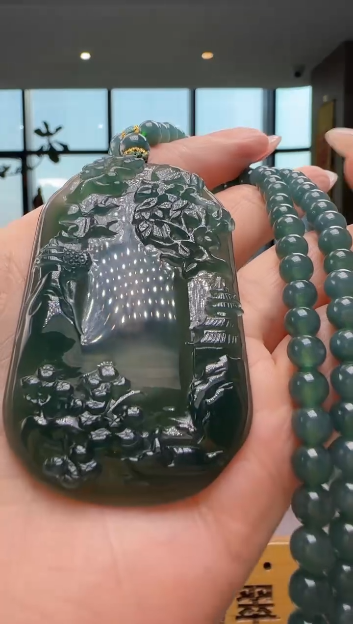 颈饰未镶嵌翡翠YJ@@960Q7J04505H