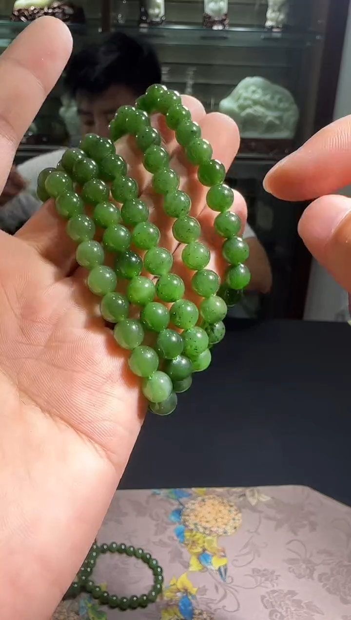 手串未镶嵌和田玉【陆524】14 gx 多样性发其一