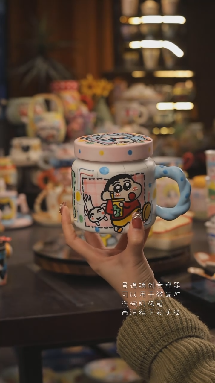 景德镇釉下彩绘设计师款式陶瓷