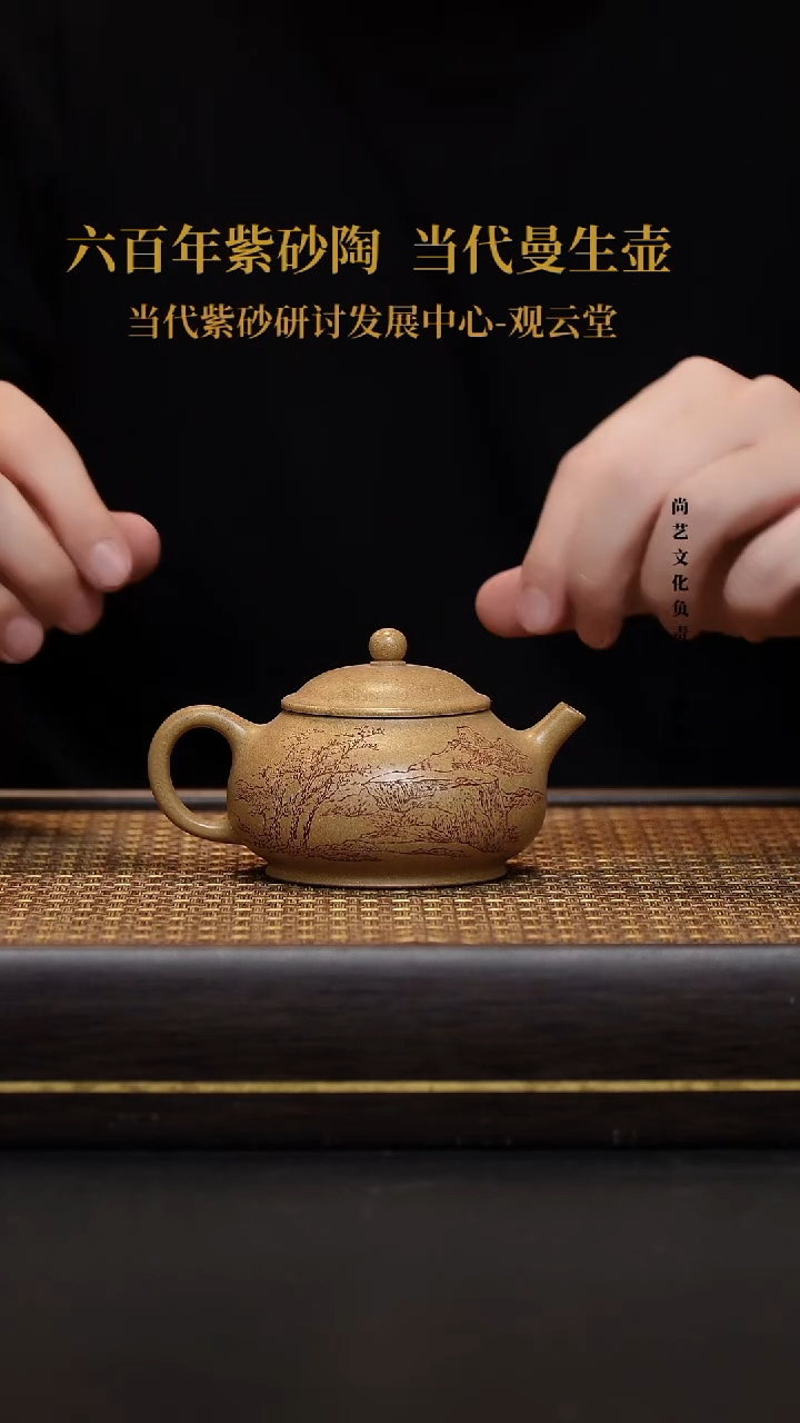 茶壶紫砂宜兴紫砂壶矮潘