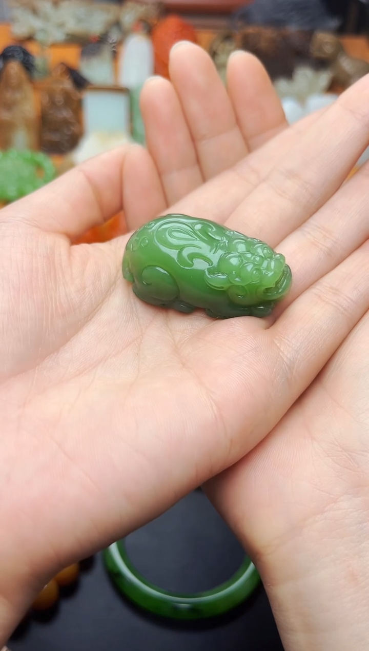 【闪购商品】和田玉颈饰未镶嵌貔貅