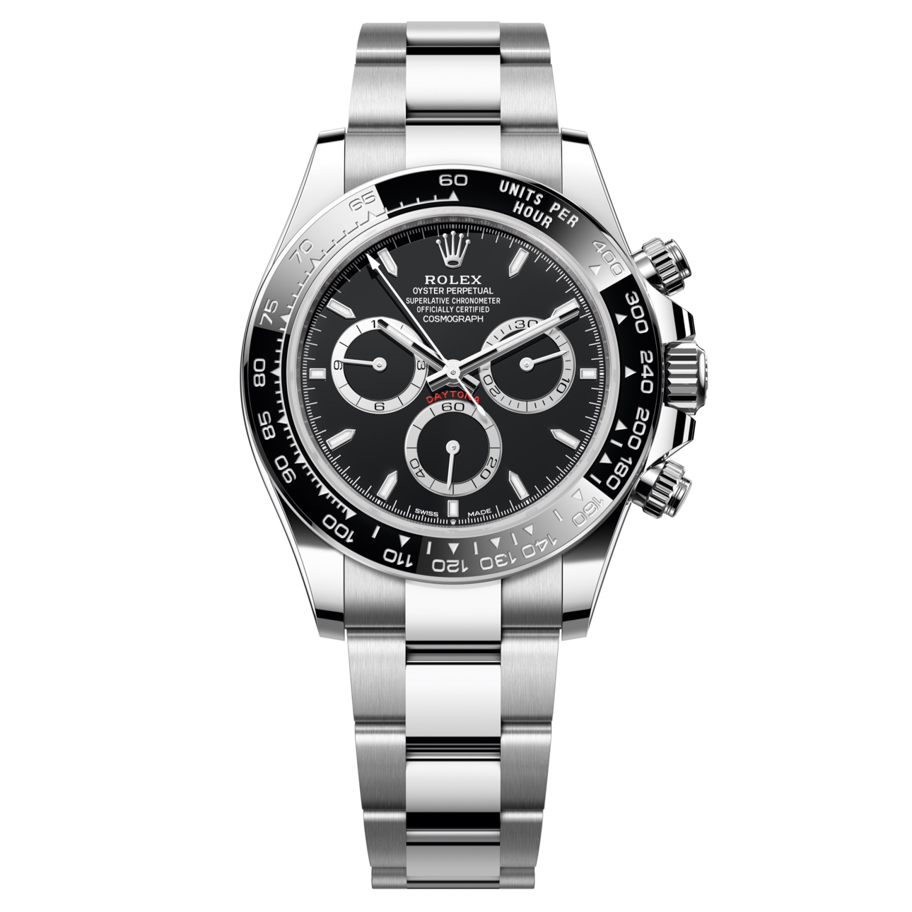 99新 Rolex/劳力士 /25年/全套/迪通拿m126500ln-0002/黑迪