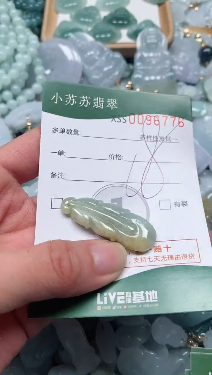 【闪购商品】翡翠颈饰未镶嵌闪购商品0096776