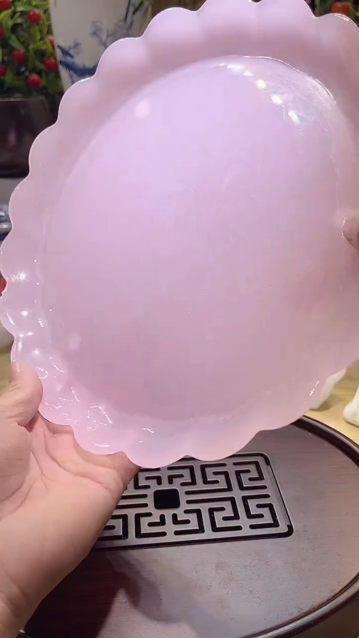 瓷片德艺茶器直播间@@琉璃盘粉