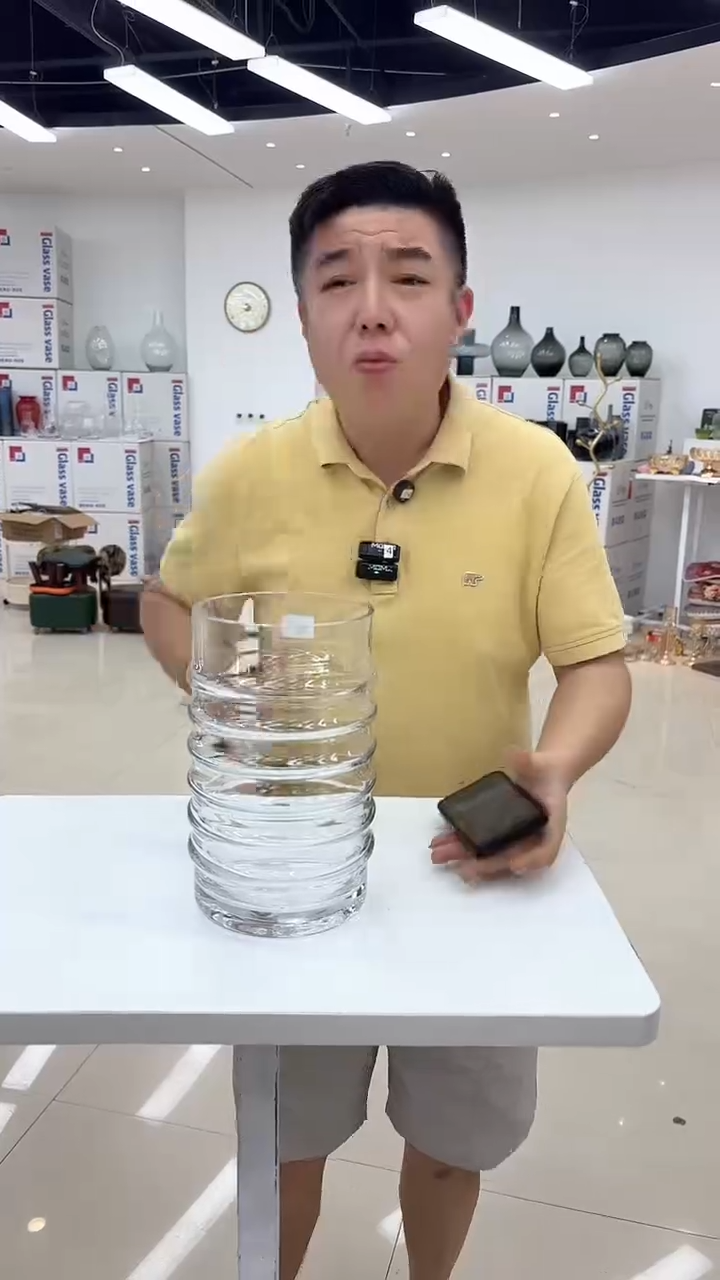 玻璃外贸尾货花瓶030