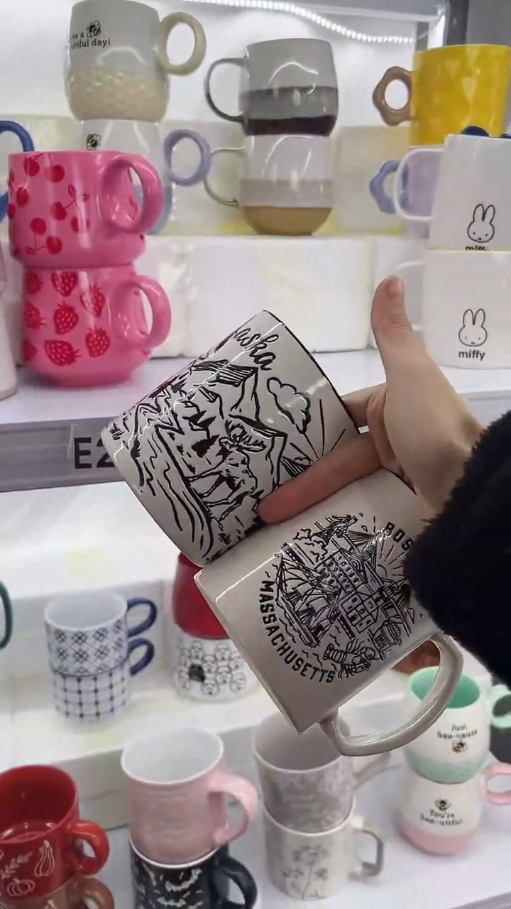 【闪购商品】杯默认微瑕 高温陶瓷杯