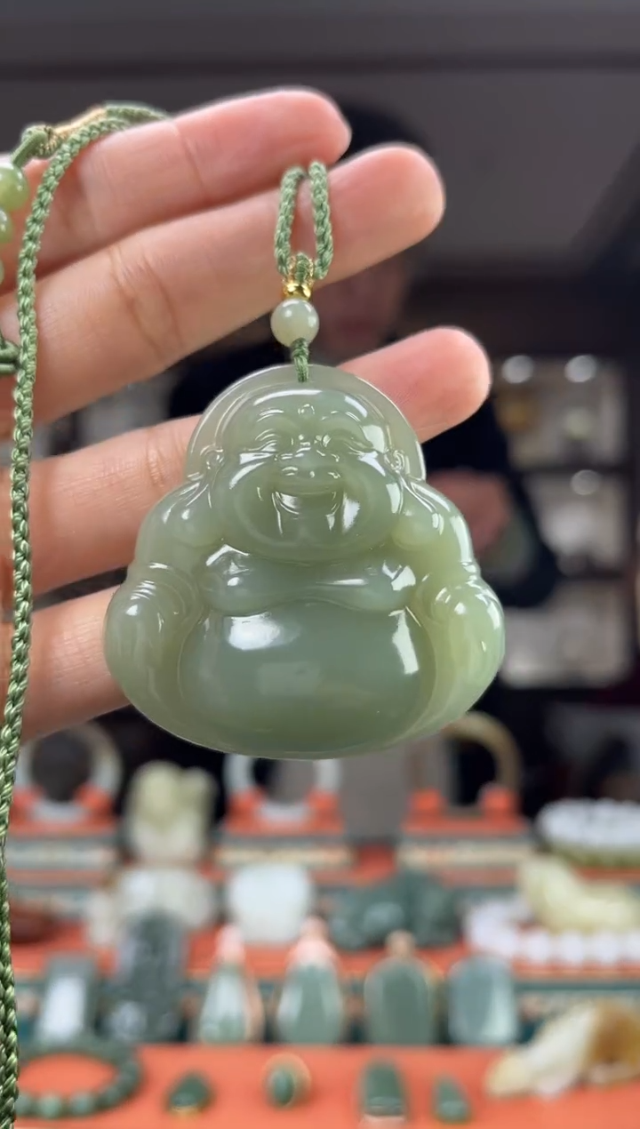 【闪购商品】和田玉颈饰未镶嵌佩佩50mm左右