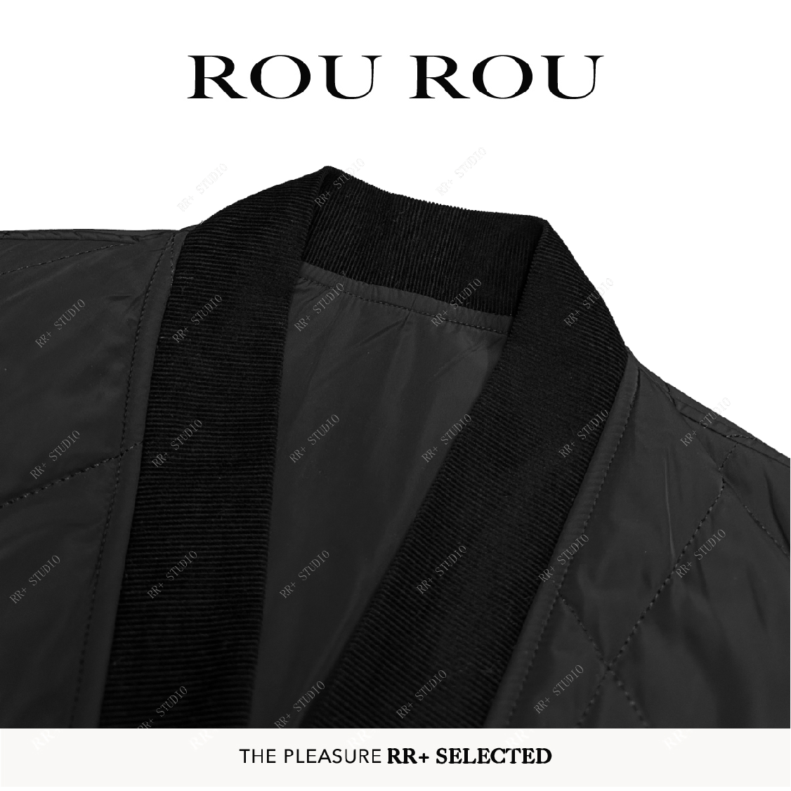 20119韩系气质菱格道袍棉服外套女秋冬宽松斜襟棉衣