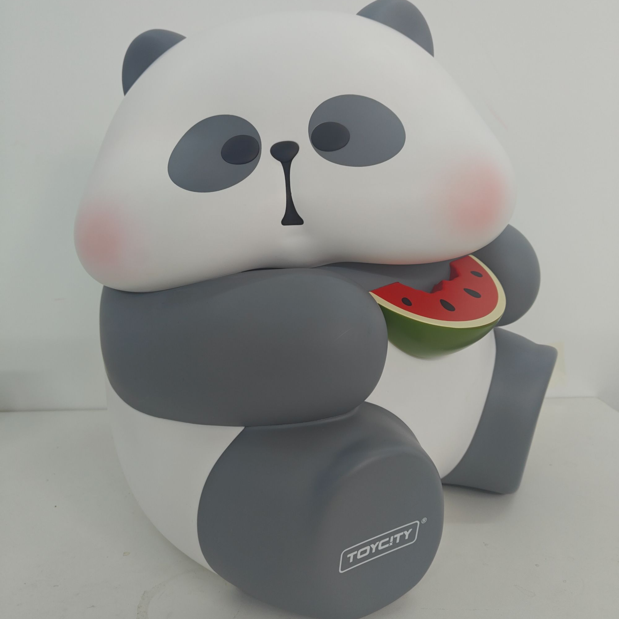 【春日换新季】玩具城市Mr.PA耙老师吃瓜40CM可爱潮玩手办（陈列品）