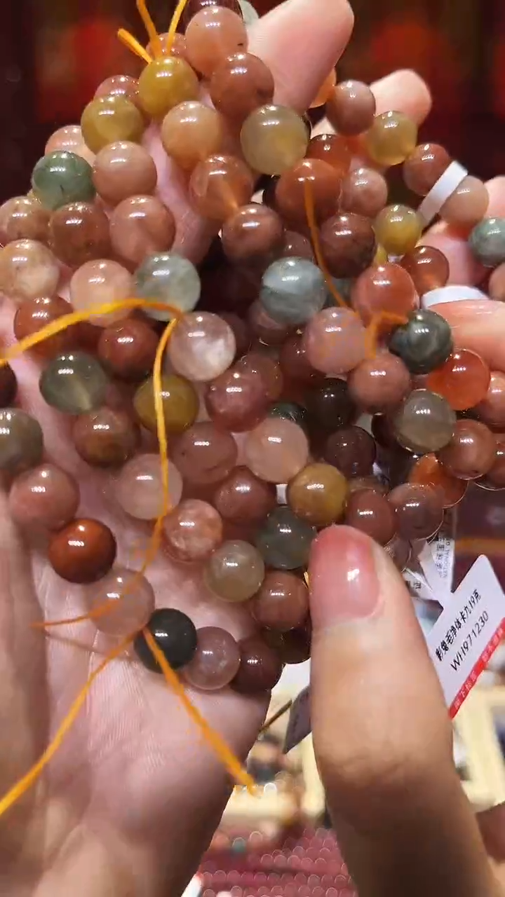 【闪购商品】水晶手链未镶嵌晨曦水晶彩兔毛手串