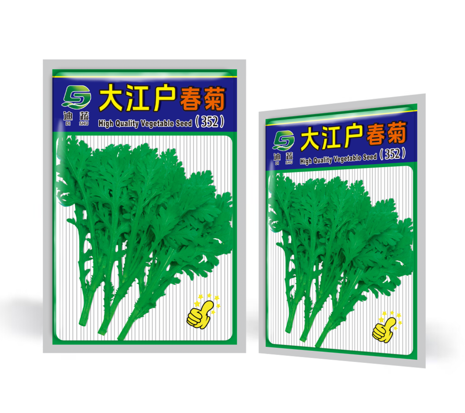 大江户春菊小叶茼蒿种子四季可播耐寒适应性强多次采收蔬菜种子