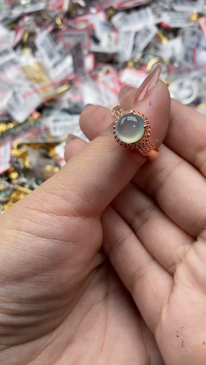 【闪购商品】翡翠戒指未镶嵌22222---106