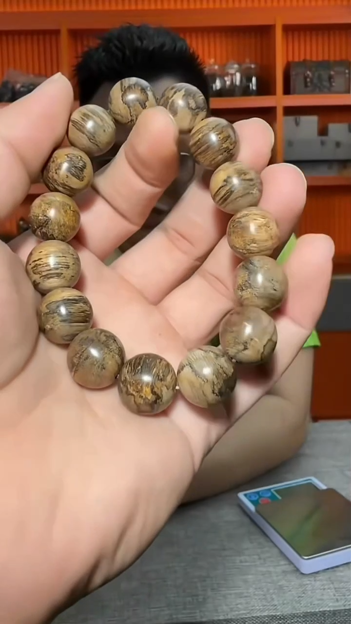 沉香手串252号单圈21g多样性发一