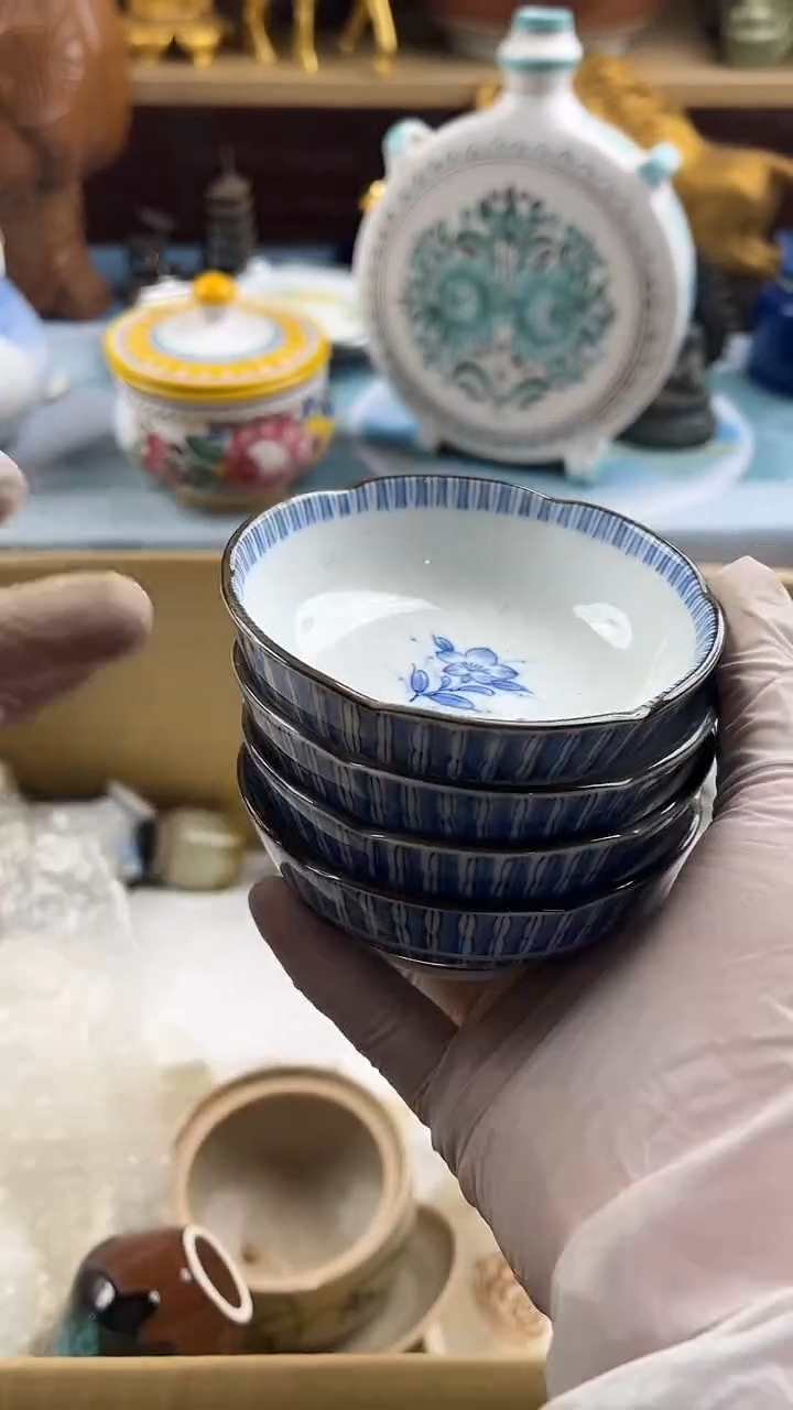 瓷片权*方英歌瓷器满28包邮