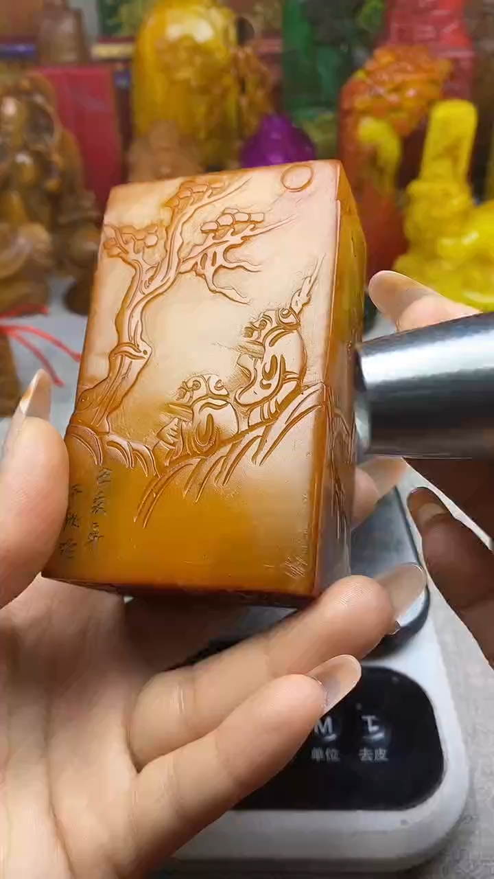 寿山石印石纯天然纂刻石料