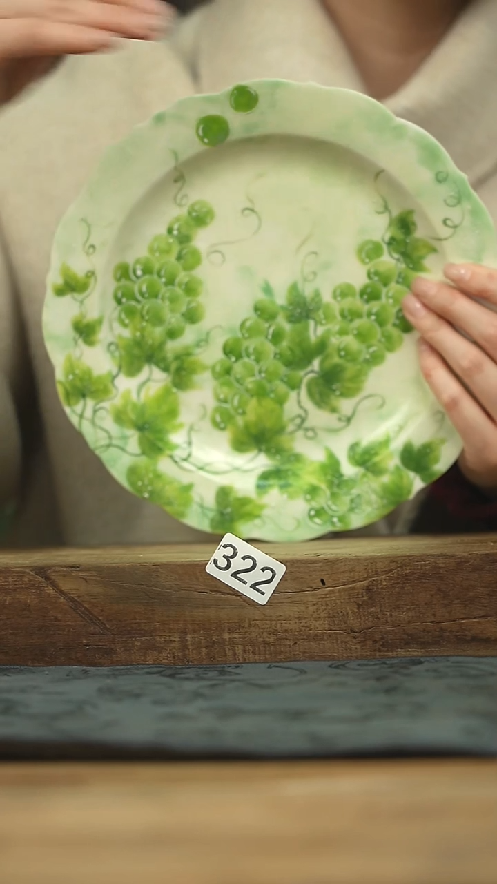 设计师手作款 十七手绘系列壶承