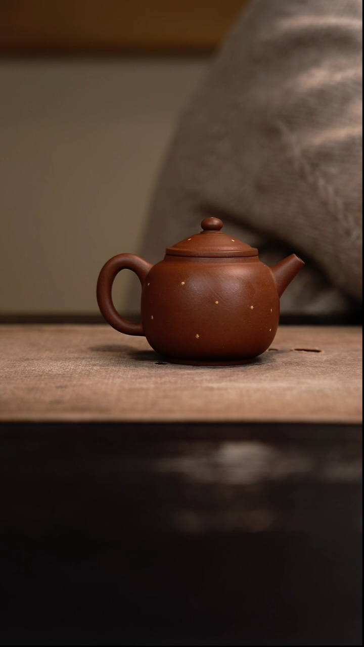 【闪购商品】紫砂茶壶巨轮珠紫泥铺砂