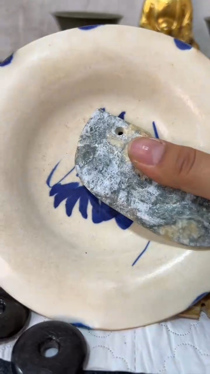 瓷片手工，手绘，瓷器