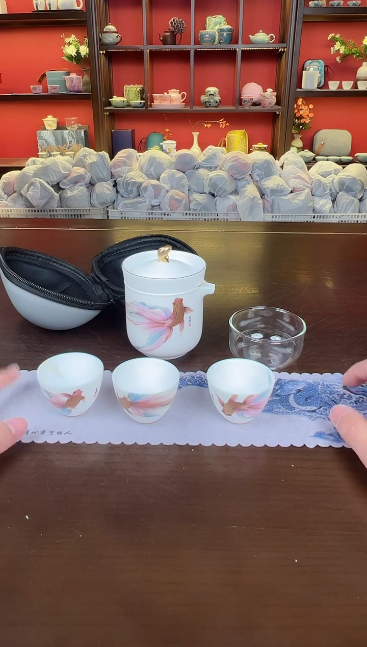 【闪购商品】如鱼得水渡景山房悠然自得一壶三杯