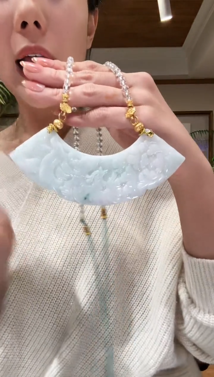 【闪购商品】翡翠颈饰未镶嵌国风