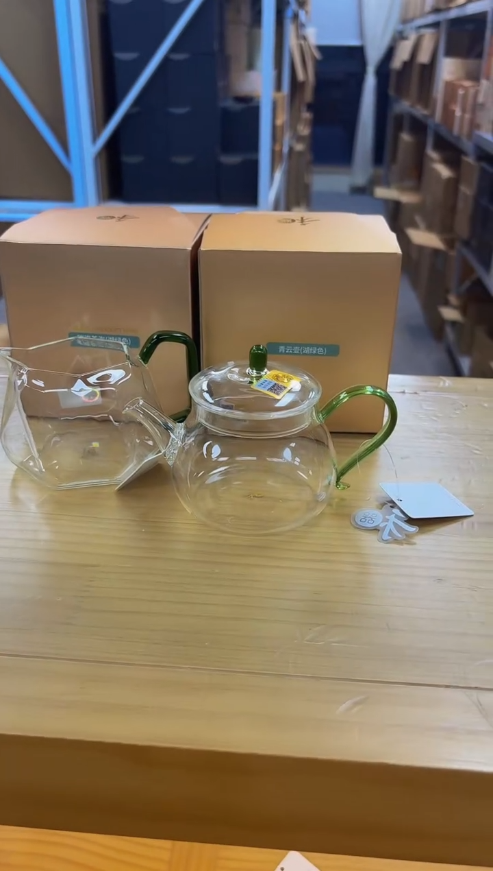 禾器青云壶湖绿色+禾器璀璨茶海湖绿色