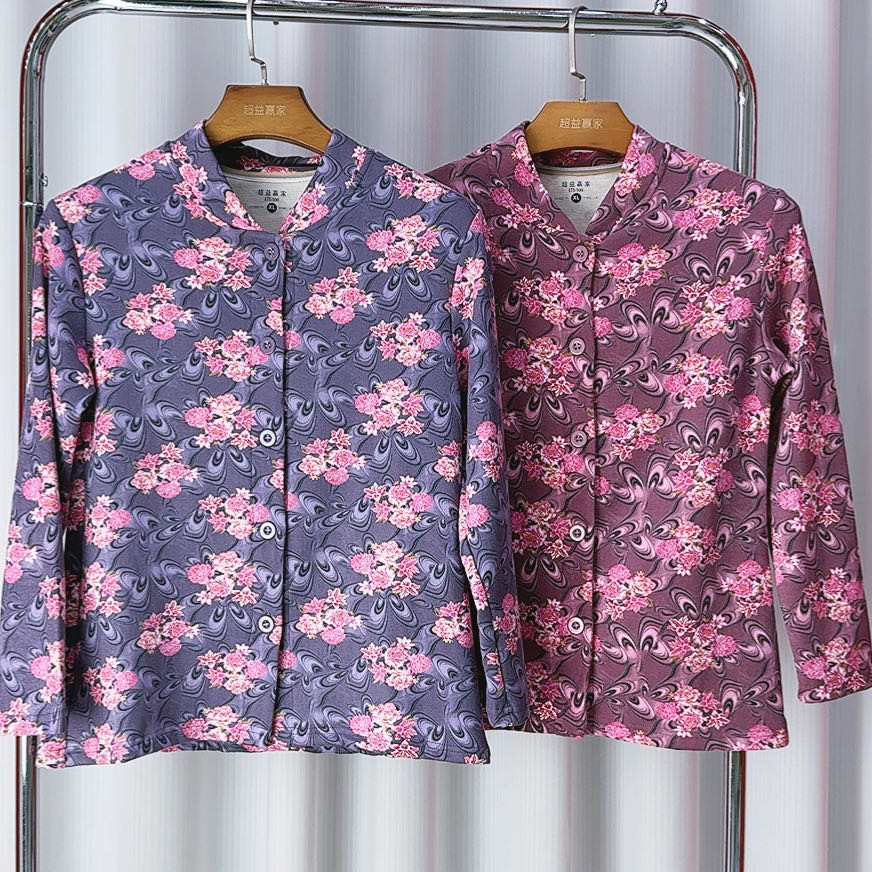 XIE9  花花款百搭上衣2316