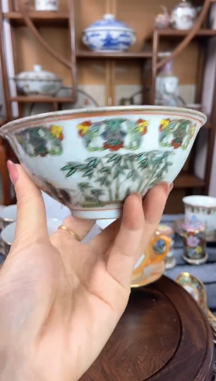 瓷片微瑕景德镇窑厂瓷摆件单件