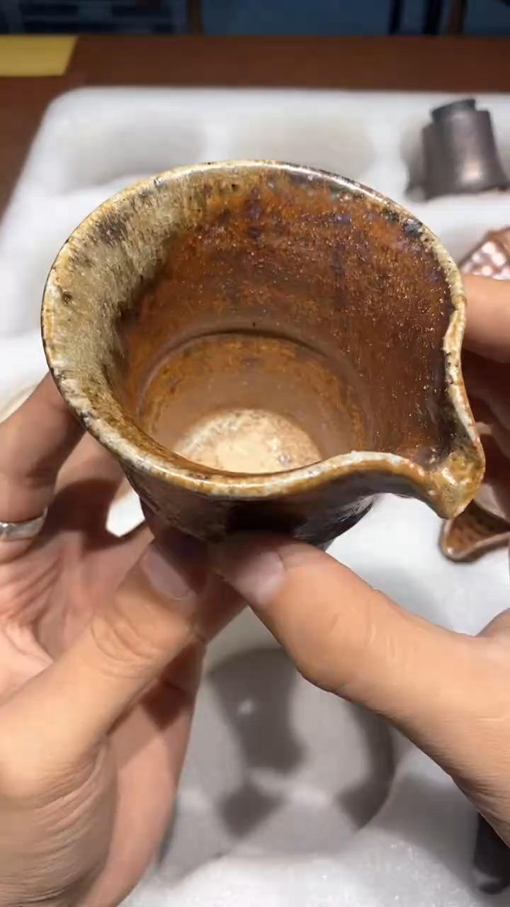 陶瓷奢瓷/瑞寅柴烧茶器（公道）1107