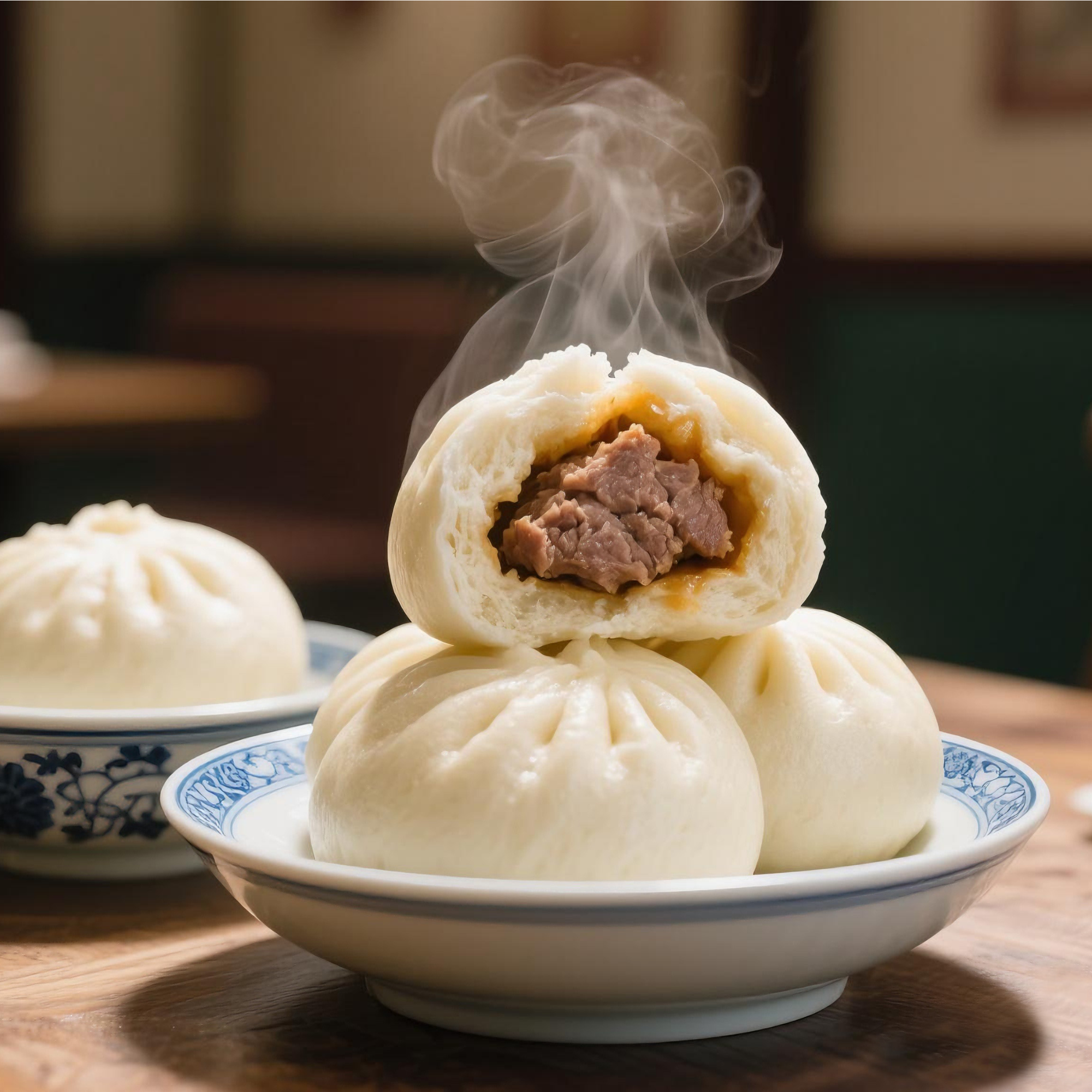 招牌原味手工肉包 