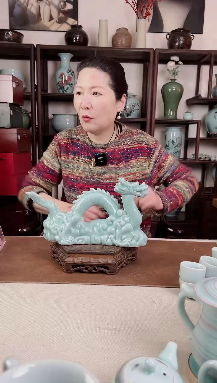 【闪购商品】杯青瓷 十二生肖 龙B